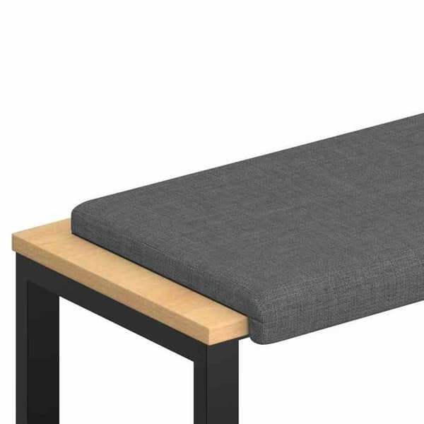 Maison Exclusive - Pankkityyny Tummanharmaa Kangas Syvyys 35 cm