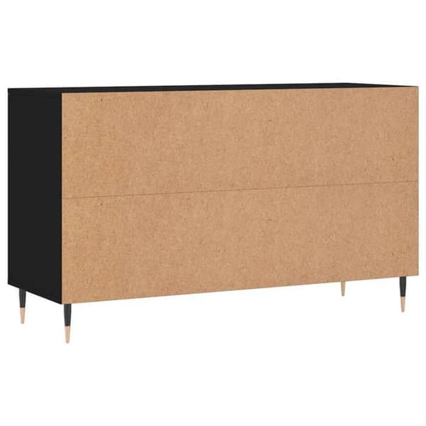 Maison Exclusive - Skoskab Sort 102x36x60 cm Ingeniørtræ