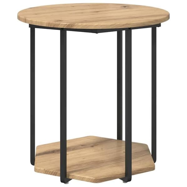 Maison Exclusive - Sæt af 2 sideborde Brun 50 x 50 x 50,5 cm brun