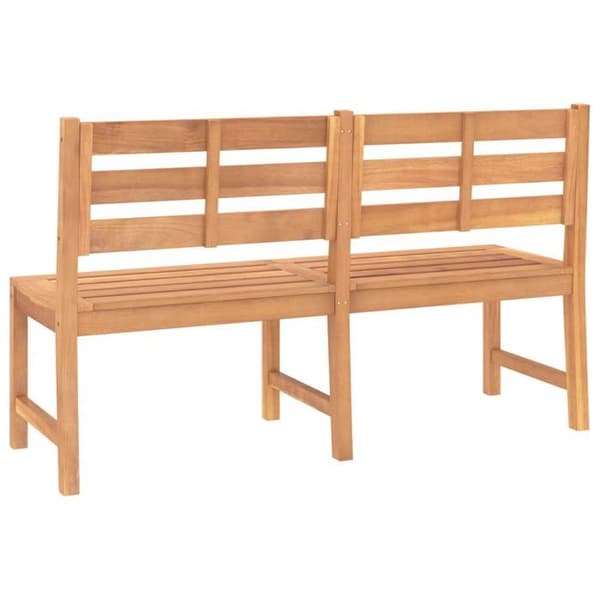 Havemøbel - Eksklusivt Hus - 150 cm - Massiv Teak - Centralfod