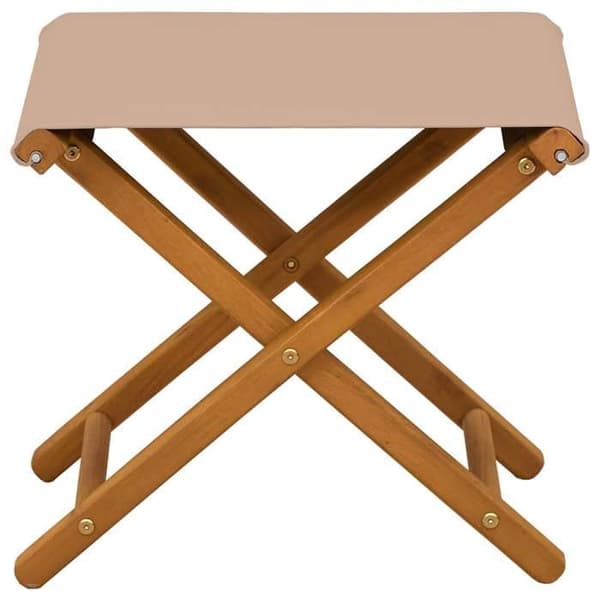 Maison Exclusive - Chaise Longue 2 stk Massivt Eucalyptus Træ Taupe