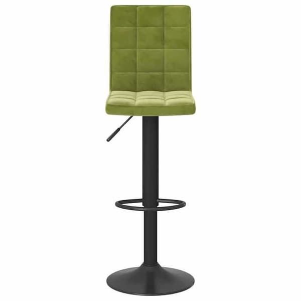 Maison Exclusive - Barstolar set om 2 ljusgrön sammet