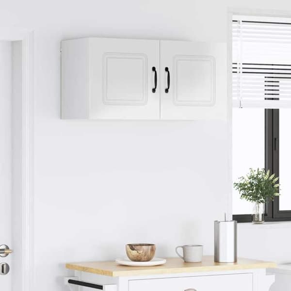 Maison Exclusive - Kalmar 2 stk. opvaskemaskine panel Hvid blank Strålande vit