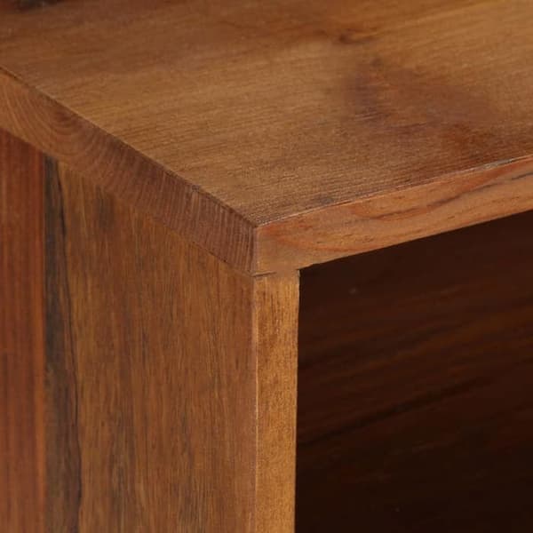 Maison Exclusive - TV-møbel i solid genbrugstræ 140x30x40 cm brun