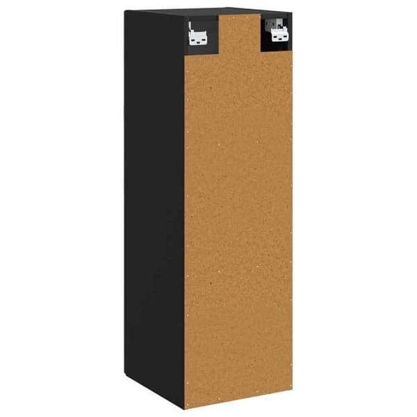 Maison Exclusive - Væghængt Badeværelsesskab Sort 33 x 34,5 x 100 cm