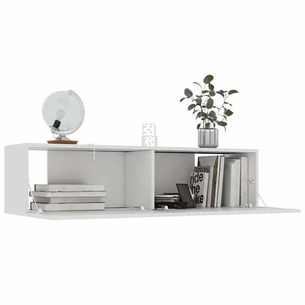 Maison Exclusive - TV-möbel Vit 120x30x30 cm Ingenjörsträ Vit