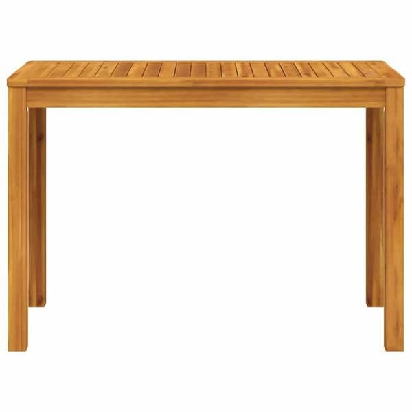 Trädgårdsmatbord - EXKLUSIV HEM - 110x55x75 cm - Massivt akaciaträ - Rektangulär - Utomhus