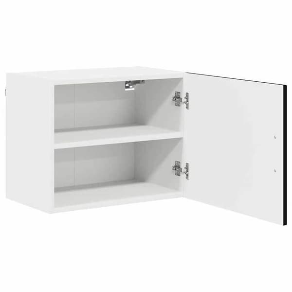 Maison Exclusive - Kalmar 2 stk. opvaskemaskine panel Sort ingeniørtræ Svart
