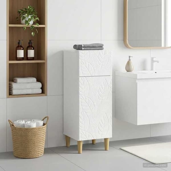 Maison Exclusive - Förvaringsmöbel för Badrum DELFT Blank Vit Vit