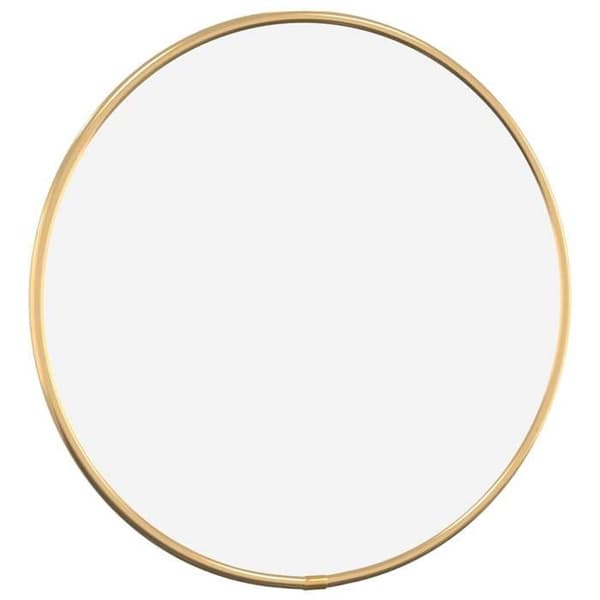 Maison Exclusive - Guldväggspegel Ø 30 cm Rund