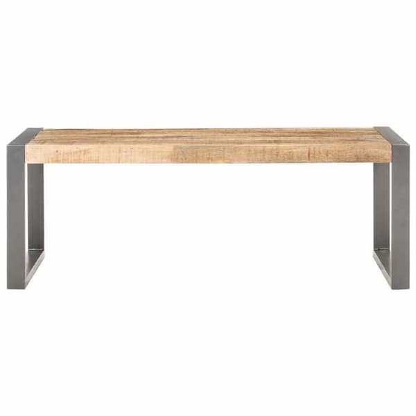 Maison Exclusive - Soffbord 110x60x40 cm Rå mangoträ