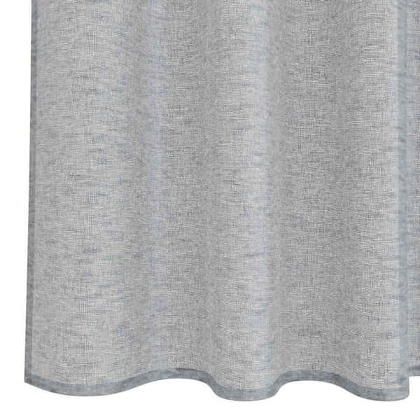 Maison Exclusive - Gardin i Voile 2 st Mörkgrå 260 x 140 cm Polyester