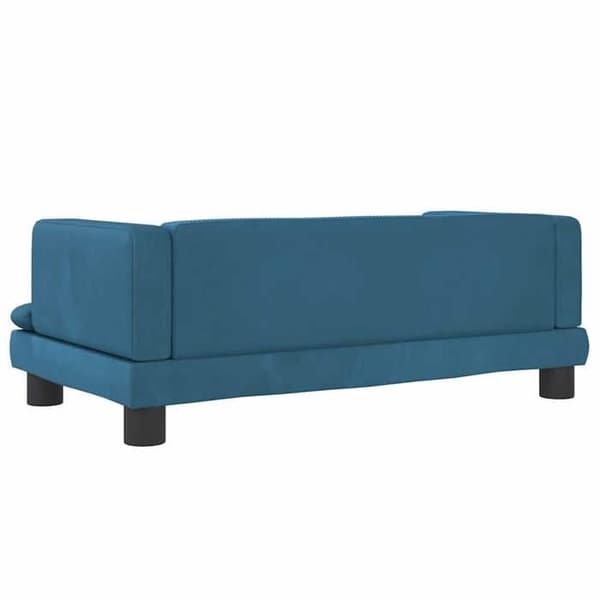 Maison Exclusive - Hundeseng blå 80x45x30 cm velour blå