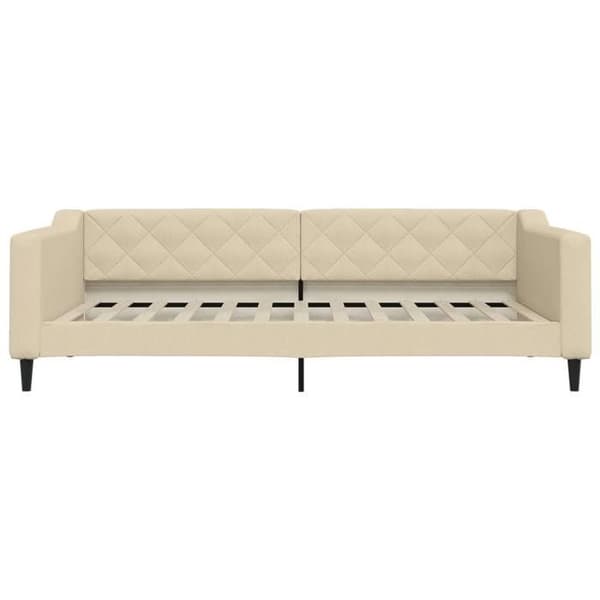 Maison Exclusive - Päivävuode, jossa on vaaleanpunainen vuode 100x200 cm kangas