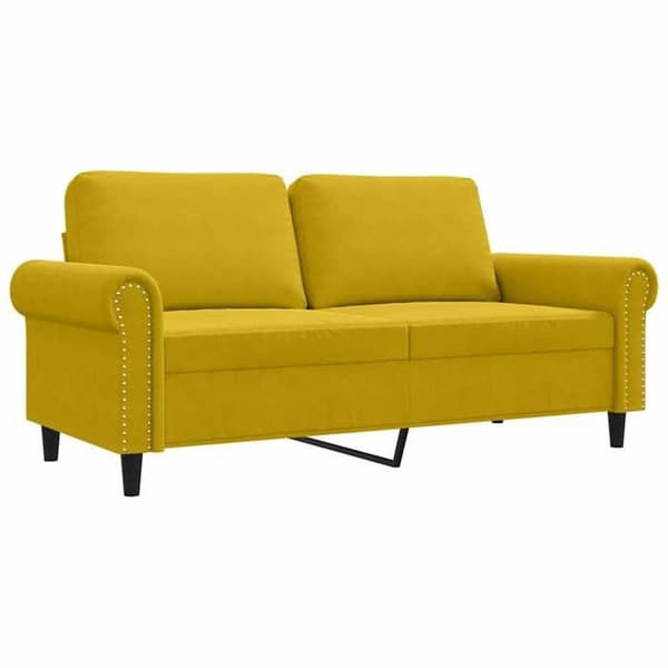 Maison Exclusive - 2-personers Sofa Gul 140 cm Velour