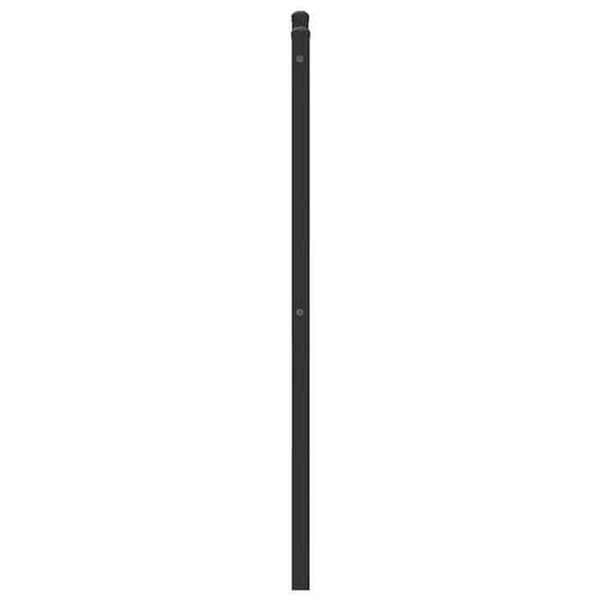 Hovedgærde - EKSKLUSIV HUS - 80 cm - Mørk eg - Ingeniørtræ - Robust stålramme Brun ek