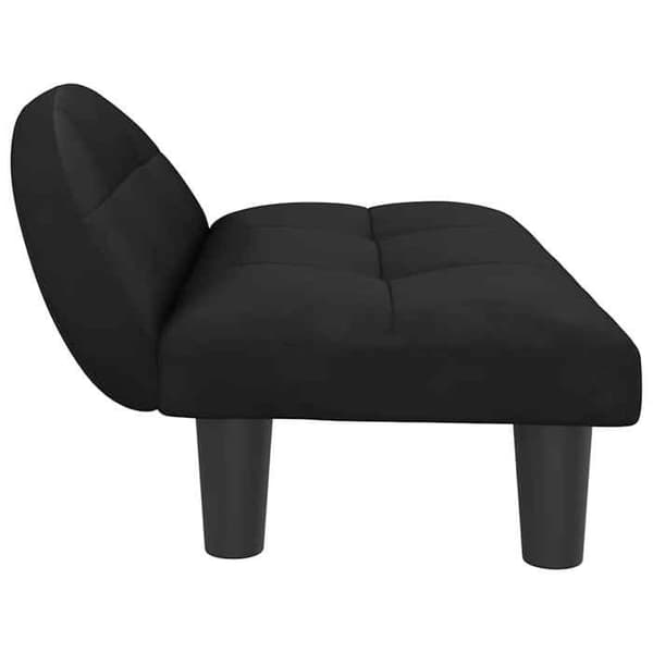 Maison Exclusive - Sort hundeseng 70x52x30 cm velour svart