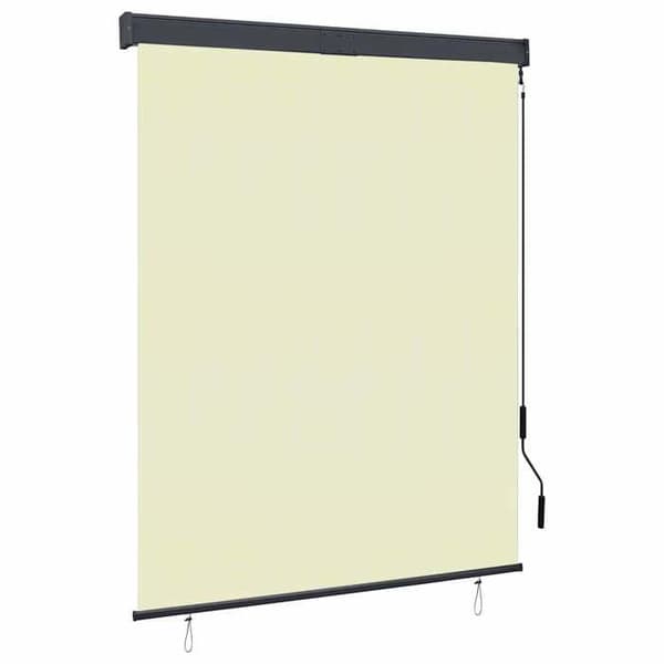 Maison Exclusive - Ulkokäyttöön tarkoitettu rullakauppa 140 x 250 cm Kermansävy Grädde