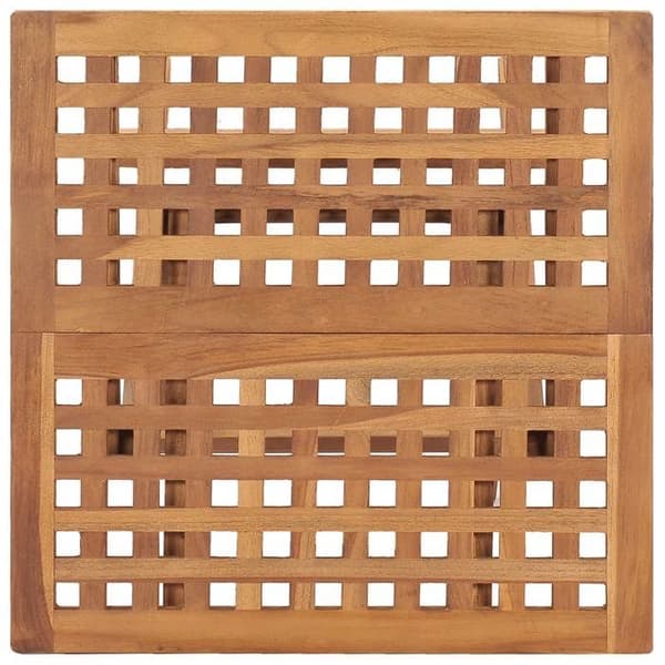 Maison Exclusive - Sammenklappeligt havebord 50x50x50 cm Solid teaktræ