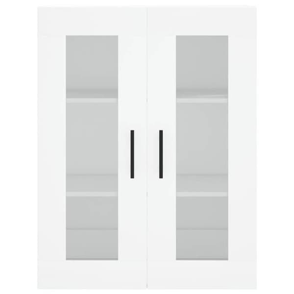 Maison Exclusive - Buffé hög Vit 69,5x34x180 cm Ingenjörsträ
