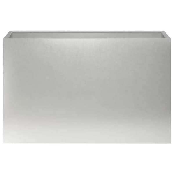 Maison Exclusive - Trädgårdskrukor 2 st Silver 80 x 40 x 50 cm