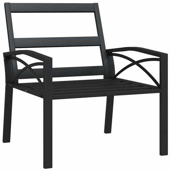 Havestol - EKSKLUSIV HUS - 68x76x79 cm - Malet stål - Sandfarvede puder - Modulerbare armlæn Sand