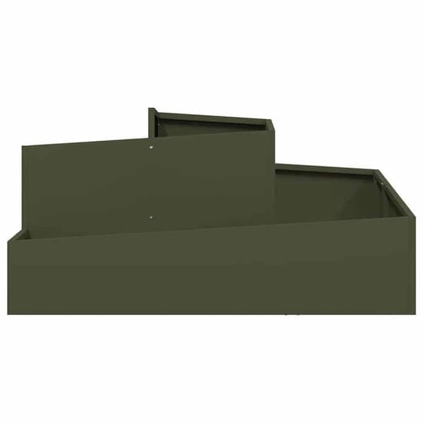 Maison Exclusive - Havekrukke Grøn oliven 100 x 100 x 50 cm