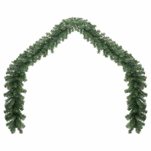 Julegirlander - Eksklusivt Hus - PVC - Grøn - 5 m grön