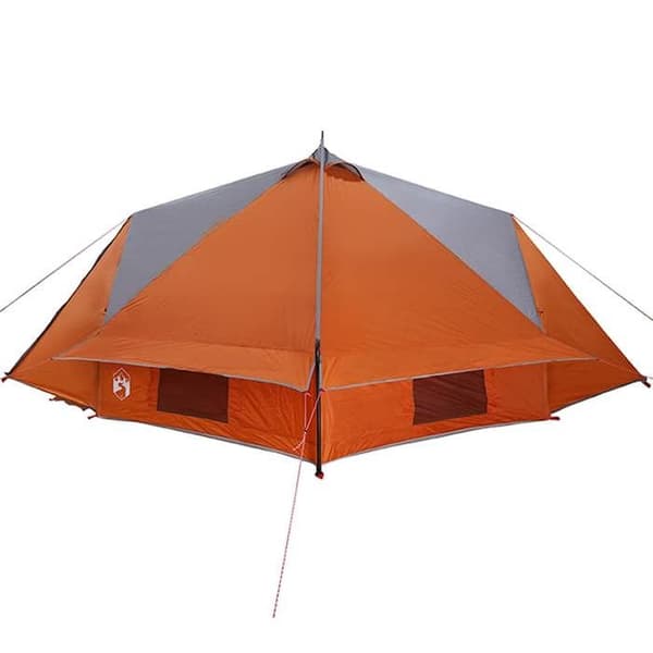 Maison Exclusive - Teepee Telt til 6 personer Grå og orange
