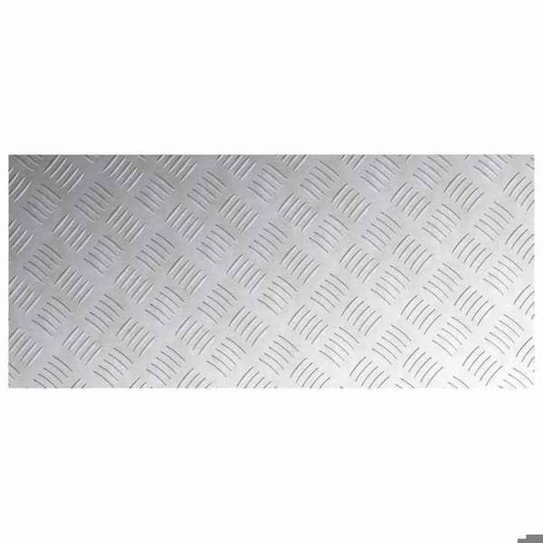 Maison Exclusive - Nez de marche 4 pc 90 x 40 cm Silver Aluminium Rektangulär