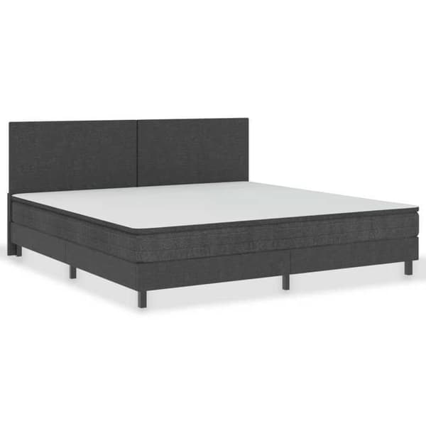 Maison Exclusive - Tummanharmaa pääty 200x200 cm Mörkgrå