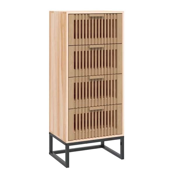 Maison Exclusive - Buffé hög 40x30x95 cm ingenjörsträ