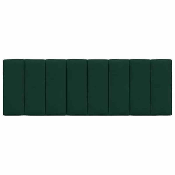 Maison Exclusive - Huvudgavelkudde Hanko mörkgrön 140 cm sammet