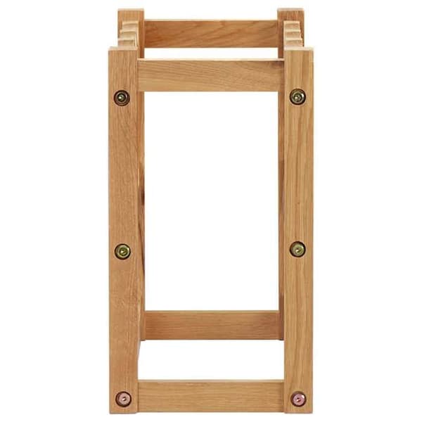 Maison Exclusive - Vinlåda 12 flaskor 47x21x36 cm Ekträ