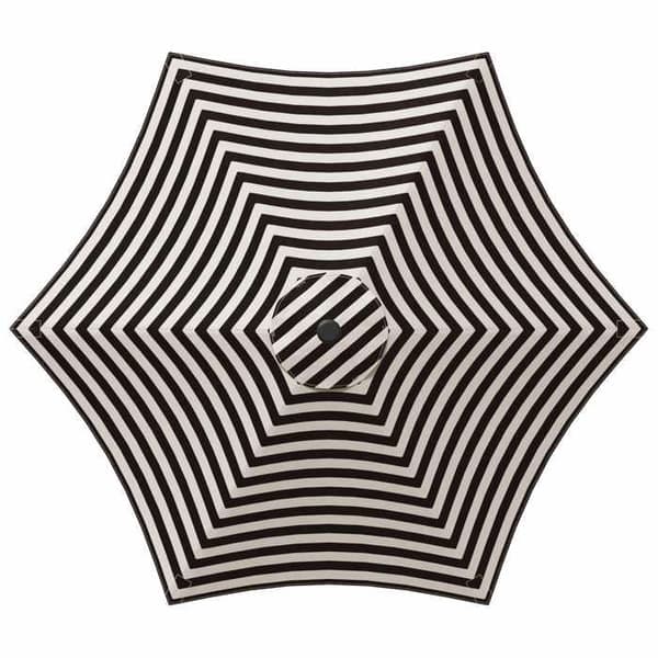 Maison Exclusive - Trädgårdsparasol med bas 300 x 300 cm Polyester
