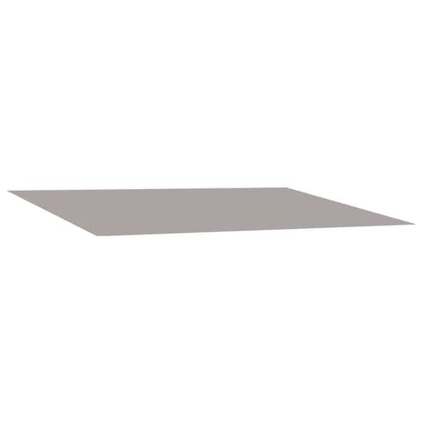 Maison Exclusive - Ersättningsduk för markis Ljusgrå 300 x 250 cm Polyester