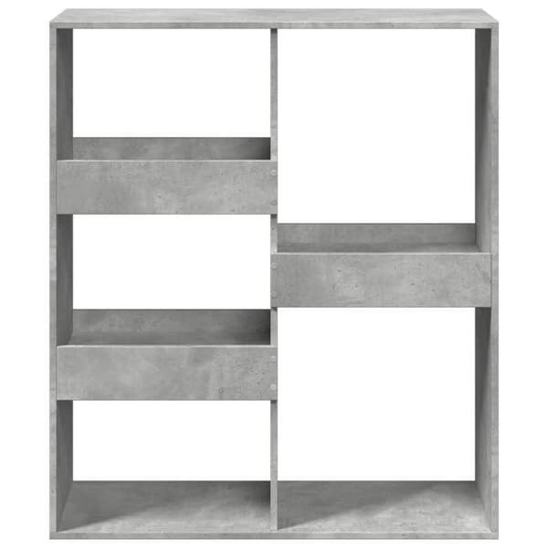 Maison Exclusive - Bibliotek/Rumseparator grå beton 100x33x115 cm