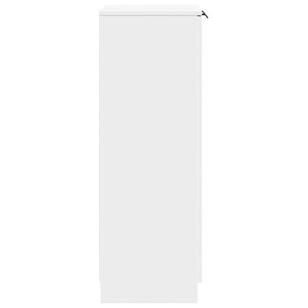 Maison Exclusive - Skoskåp Vit 59x35x100,5 cm Ingenjörsträ Vit