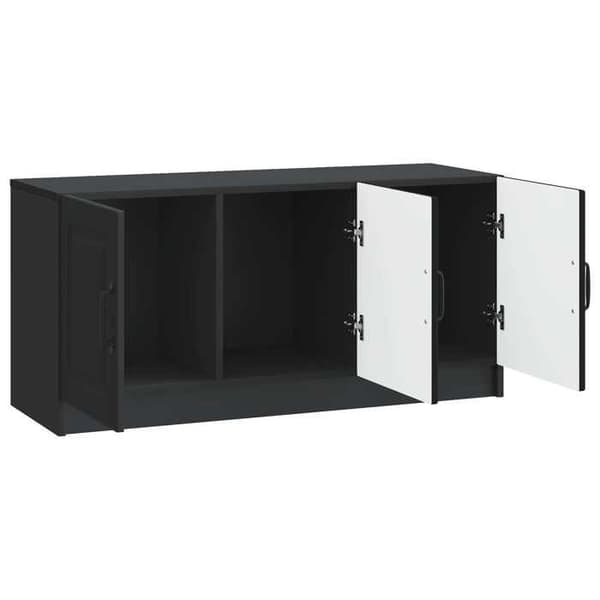 Maison Exclusive - TV-møbel Sort 99 x 34,5 x 47 cm Ingeniørtræ
