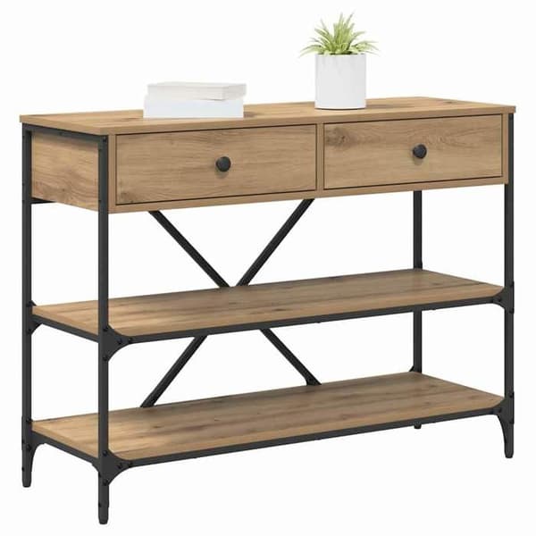Maison Exclusive - Konsolbord Brun 100 x 34,5 x 75 cm trä brun