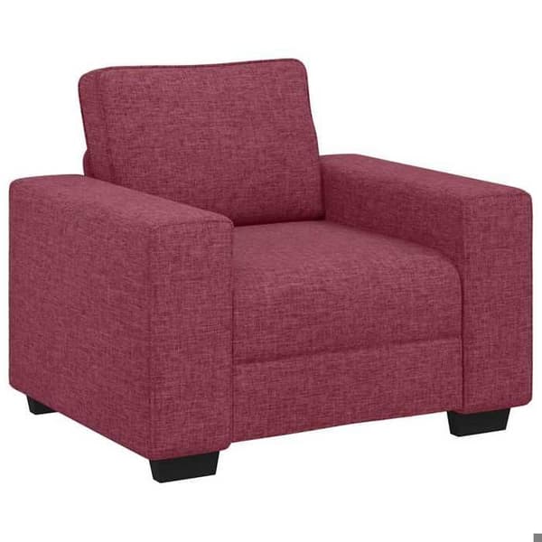 Maison Exclusive - Viininpunainen sohva/tuoli 100x77x82 cm kangas