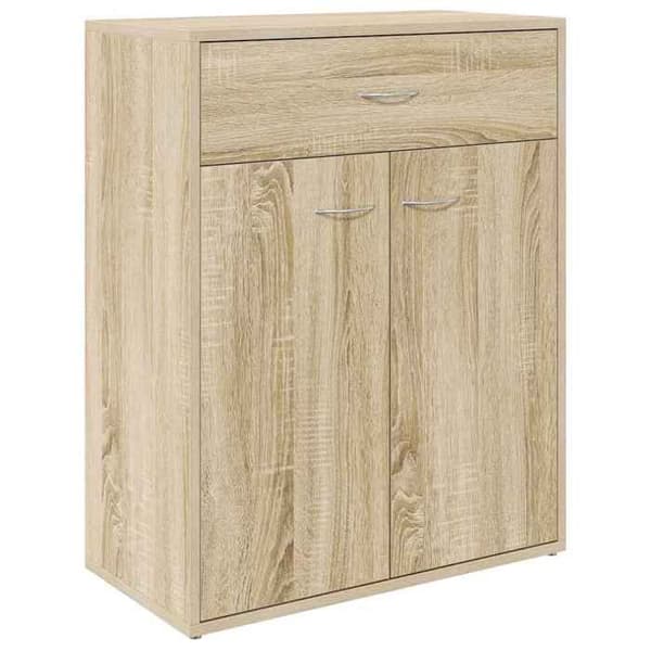 Maison Exclusive - Buffé Ek sonoma 60x30x75 cm Ingenjörsträ