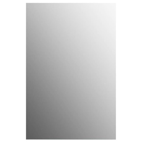 Väggspegel - Glas - Rektangulär - 60 cm x 40 cm - Silver Pengar
