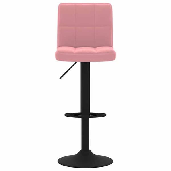 Maison Exclusive - Barstolar set om 2 rosa sammet