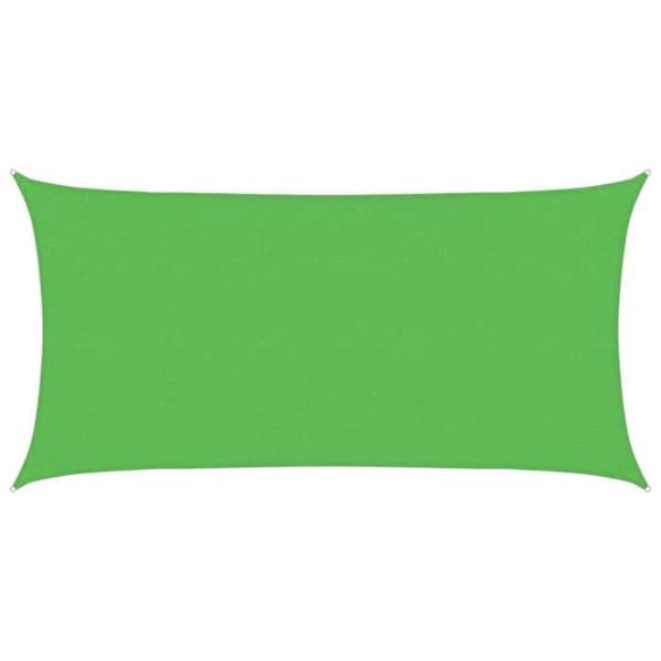 Maison Exclusive - Skuggduk 160 g/m² rektangulär ljusgrön 2,5x5 m PEHD