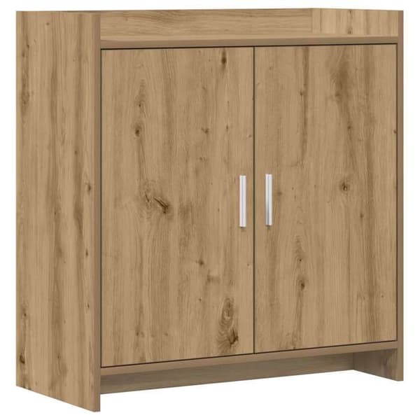 Maison Exclusive - Buffet i håndlavet egetræ 72 x 36 x 80 cm Ingeniørtræ