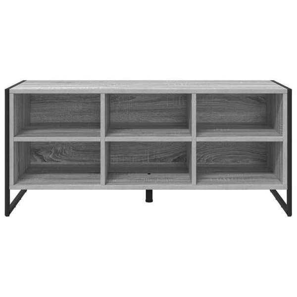 Skoopbevaring - EKSKLUSIV HUS - 100x35x44 cm - Industriel - Grå - Ingeniørtræ
