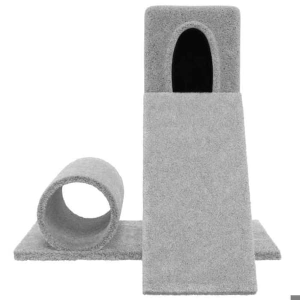 Maison Exclusive - Kattekradse med sisal klatretræ Lys grå 59 cm ljusgrått