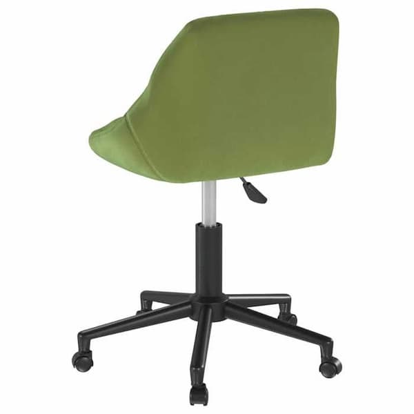Maison Exclusive - Snurrstol för kontor Ljusgrön Sammet