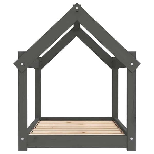 Maison Exclusive - Hundeseng Grå 81x60x70 cm Solid fyrretræ